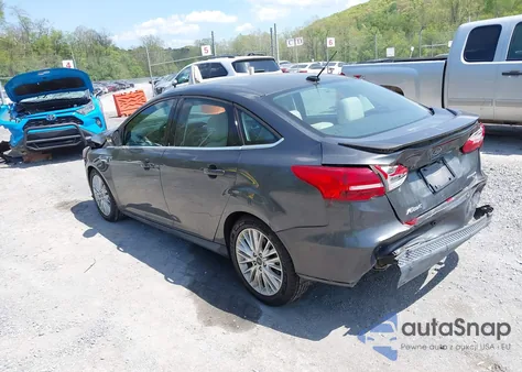 2018 Ford Focus Titanium from USA, damaged, VIN 1FADP3J22JL314642